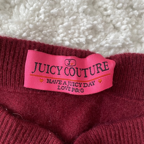 Juicy Couture Y2K Cashmere Mini Skirt - Picture 3 of 3